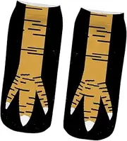 [Frediuo] Chicken Feet Socks Comfortable Soft Animal Socks for Sport Wedding Birthday Gift