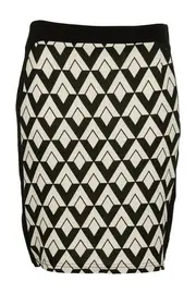 Take No Prisms Panel Skirt--THR-7177
