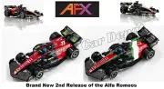 AFX '23 Alfa Romeo F1 Spa & Monza #77 & #77 HO Slot Car Formula's 22080, 22081