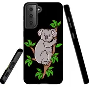 For Samsung Galaxy S22+ Plus Case, Armour Cover, Koala Illustration