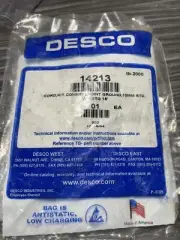 Desco 14213 Common Point Ground Cord Kit for Worksurface Mats