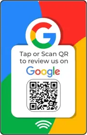Google Review Card NFC + QR Code