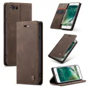 CaseMe iPhone SE 2020 Classic Folio Case Cover Apple iPhoneSE 2nd Gen [Coffee]