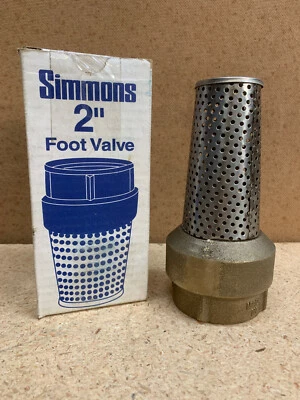 Foot Valve, Simmons 2" foot Valve pn#457-SB