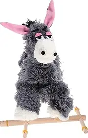WEKAMOS Marionette Puppet Adorable Deep Grey Interactive Puppet Show Prop for Enhance Creativity and Parent Bonding for Performances and Fun Games