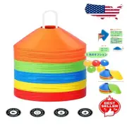 Lightweight 100 Pcs Training Cones for Kids - Ideal Agility & Flexibility Tool