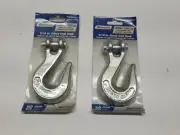 Lehigh SecureLine 5/16" Clevis Grab Hook 3000lbs Workload Forged Zinc Plated