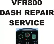HONDA VFR800 VFR 800 1998 1999 2000 2001 CLOCKS SPEEDO DASH REPAIR SERVICE