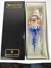 Christopher Radko NIB WB TAZ SPRITE Glass Christmas Ornament 1637/5000 Poland