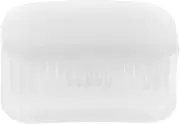 EXCEART Silicone Chewable Toothbrush - Lazy Toothbrush Hands-Free Teeth Cleaning, Soft Silicone Bristles, Transparent