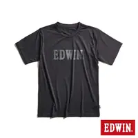 在飛比找momo購物網優惠-【EDWIN】男裝 涼感印花LOGO圓領短袖T恤(黑色)