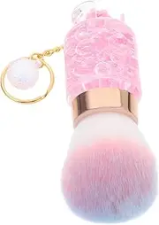 Beatifufu Makeup Brush Set Blush Powder Brush Nail Cleaner for Fingernails Portable Reusable for Manicure