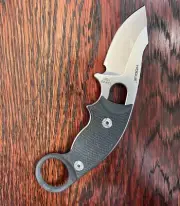New In Box! HOGUE Clip Point Karambit Knife Black G-10 (2.25" SW) MADE IN USA