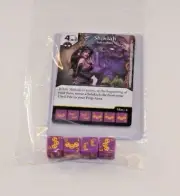 Marvel Dice Masters Deadpool * SHIKLAH * RARE Uncommon Set CUR + 4 dice