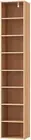 Wooden Bookshelf, 8 Tiers Book Shelf Corner Wall Shelves Display Cabinet Bookcas