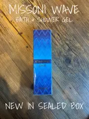 Missoni Wave Perfumed Bath Shower Gel for Men 8.4 Oz - New in Box