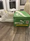 Vintage NOS BOX PUMA INVADER EX Men’s Athletic Shoes #96670W White Leather US 10