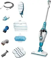BLACK+DECKER 7in1 Steam Mop with SteamGlove Handheld Steamer (HSMC1361SGP)