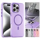 For iPhone 11 12 13 14 15 16 Pro Max 16e Case Magsafe Shockproof Protector Cover