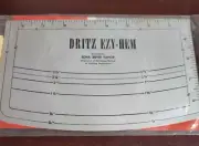 Dritz Ezy-Hem Gauge Sewing Repairs Alterations Patterns MORE NIP