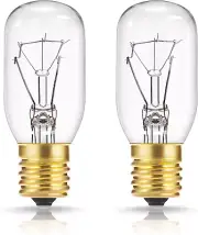 Doresshop Appliance Bulb, 40W Microwave Light Bulbs under Hood, T8 E17 Stove Lig