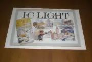 IRON CITY IC LIGHT BEER 11x17 COLOR AD PRINT PITTSBURGH