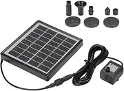 Cechoayuu Solar Water Pump, High Efficiency Solar Powered Fountain Pond Garden Decoration (7V 2.5W)