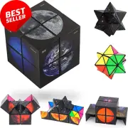 Fidget Cube Gifts for 6-10 Year Old Stress Relief Travel Game for Kids