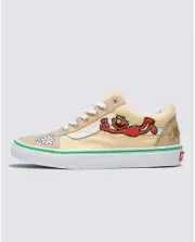 New Vans X Sesame Street Old Skool Natural Sneakers Limited-Edition Women's 6.5