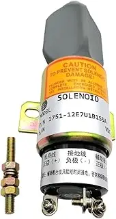 Fuel Shut Off Solenoid 12V 1751-12E2U1B1 175112E2U1B1 SA4984-12 Compatible with Genie Lift S40 S45 S60 S65 S80 S85 Z34