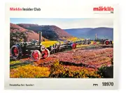 Marklin H0 Insider Club - 18970 - 2 Locomobiles and Swivel Plow Set - 2014 - NEW