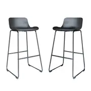 CHOTTO - Kaba Barstool - Black x 2