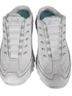 Skechers D'Lites Women's Bright Sky Memory Foam White Silver Shoes Size US 8.5 M