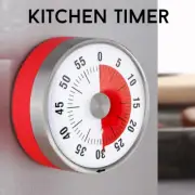 60 Minutes Timers Visual Kitchen Timer Mechanical Oven Magnetic Counter Time 8cm