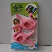 2 Flamingos Boca Clips Pool Towel Beach Chair Clothes Better Things