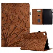 10.2 inch 9/8/7 generation iPad case,premium leather case with S pen holder and auto sleep/wake func Brown