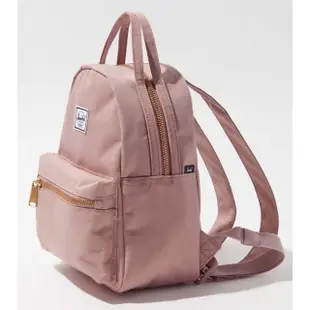 【Herschel】Nova Mini 迷你 乾燥玫瑰 金拉鍊 日常 帆布 女生 背包 小包 小後背包 後背包