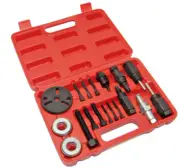 18pcs A/C Compressor Clutch Remover Hub Puller Plates Automotive Puller Tools