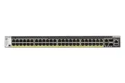 Netgear GSM4352PA 48-Port Fully Managed Stackable Layer 3 PoE+ Switch 550W Power Supply Unit [GSM4352PA-100AJS]