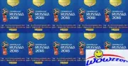 (10)2018 Panini World Cup Stickers HARD COVER PINK International Collector Album