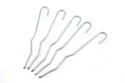 12" Kinked Ground Stakes - Galvanized Steel - Tents - Canopies - Fence
