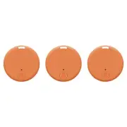 3 Pack Tracker for Vehicles Key Tracker Tracker Pet Tracker Orange D9H1