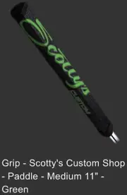 Scotty Cameron - Grip - Scotty's Custom Shop - Paddle - Medium 11" – Green New