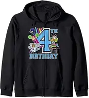 [DC Comics] Teen Titans Go! 4th Birthday Zip Hoodie