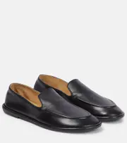 [The Row] The Row Canal leather loafers AU 4 black