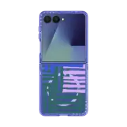 Galaxy Z Flip7 Impact Magnetic Case Woven Lines Party