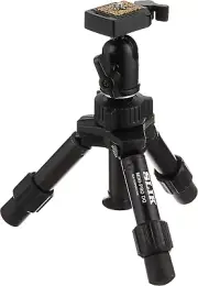 Mini Pro DQ 2-Section Table-Top Tripod - Black
