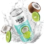Electrolyte Enhanced Water, Coconut Lime, Zero Sugar, Hydrating Drink with Ma...