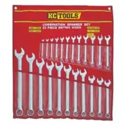 23pc KC Tools Metric Combination Spanner Set 7-32mm Metric Wrench Kit A13344