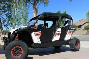 CAN AM MAVERICK MAX / COMMANDER MAX 1000 BLACK UTV SOFT TOP ROOF / SHADE COVER